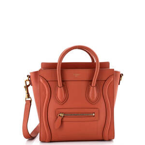 Celine Luggage Bag Smooth Leather Nano #243440C20B